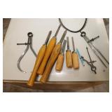 Turning Chisels, Layout Tools