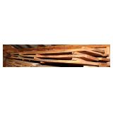 Cherry (Live Edge) Lumber Lot 8' x 9' (7 Pcs)