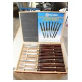 King Canada 8-Piece Wood Lathe Chisel Set