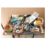 Tape, Electrical, Screw Extractor Set, etc.