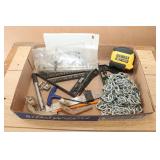 Tape Measure, Squares, Ruler, Light Chain, etc.