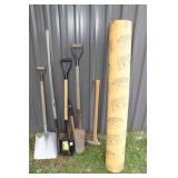 Shovel, Axe, Roofing Shovel, Sonotube, etc.