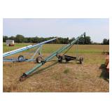 40' PTO Drive Grain Auger On Transport Gear