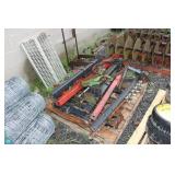 Skid Lot of Cultivator Parts
