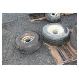 Wagon Floatation Tires on Rims