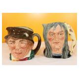Royal Doulton Toby Jugs Large (2)
