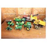Lot of Farm Toys & Tonka Tow Truck