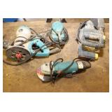Router, Sanders (2), Angle Grinder