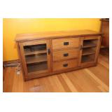Mission Style Oak TV Console
