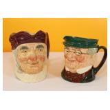 Royal Doulton Toby Mugs Large (2)