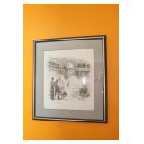 Jack's Barber Shop Print