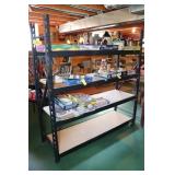 Steel Shelving Unit (No Contents)