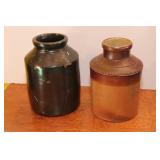 Stoneware Crocks (2)