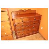 5-Drawer Antique Chest of Drawers