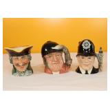 Royal Doulton Toby Jugs Medium (3)