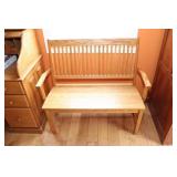 Oak Seating Bench