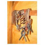 Large C-Clamps and Spring Clamps