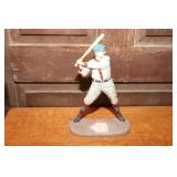Cast Iron Baseball Player Doorstop