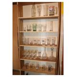 Shelf Lot - Mugs, Glassware, Collector Mugs