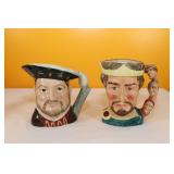 Royal Doulton Toby Jugs Large (2)
