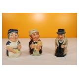 Royal Doulton Toby Jugs (3)