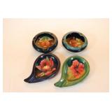 Moorcroft Ashtrays (4)