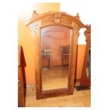 Antique Wood Framed Mirror