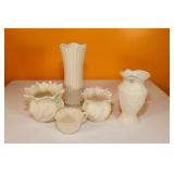 Belleek Porcelain Pieces (5)