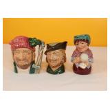 Royal Doulton Toby Jugs Medium (3)