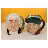 Royal Doulton Toby Jugs Large (2)