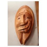 Wood Carved Mask