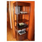 Shelf w/Printer, VCR, Alarm Clock, etc.