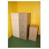 Filing Cabinets (3)