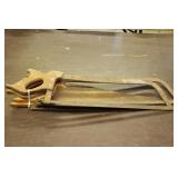 Hand Saws (2), Meat Saws (2)