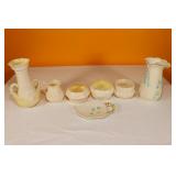 Belleek Porcelain Pieces (7)