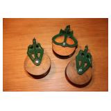 Wood Pulleys (3) 6'
