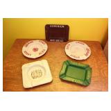 Vintage Metal Ash Trays (5)