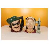 Royal Doulton Toby Jugs Large (2)