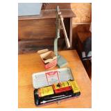 Vintage 22 Calibre Gun Cleaning Kit&Bottle Capper
