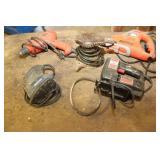 Sanders (2), Saws (2), Drill