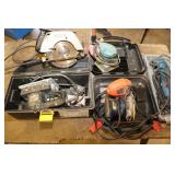 Misc. Power Tool Lot - Sanders, Circular Saw