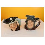 Royal Doulton Toby Jugs Large (2)