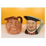 Royal Doulton Toby Jugs Large (2)