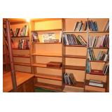 Shelf Lot of Books and Records
