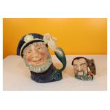 Royal Doulton Toby Jugs (2)