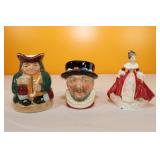 Royal Doulton Toby Jugs (2), Figurine