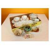 Serving Tray, Cup & Saucer, Vase, etc.