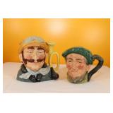 Royal Doulton Toby Jugs Large (2)