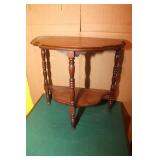Half Round Display Table