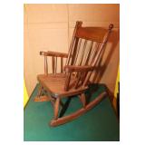 Oak Child's Rocking Chair